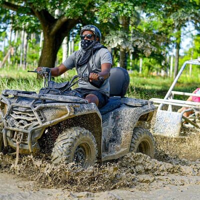 Half-Day: 4x4 ATV, Water Cave, Macao Beach and Dominican Culture