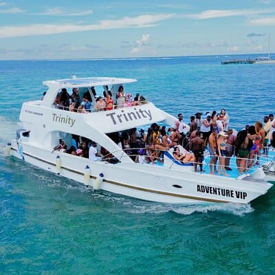 Punta Cana Hip Hop Party Boat with Snorkeling and Open Bar Drinks