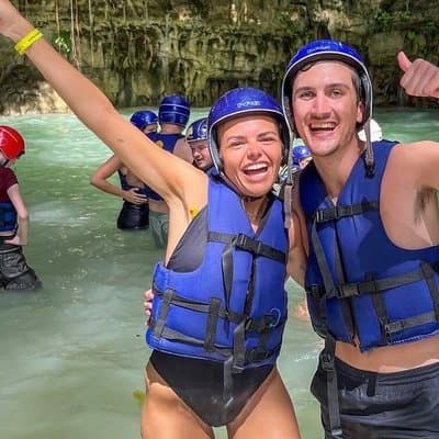 Private 27 Waterfalls & Zipline | Lunch & Pickup Amber & Taino